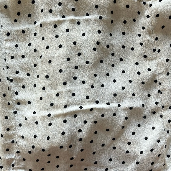 Reformation Matteo Top in Pepper Polkadot Size 4 - Picture 4 of 5